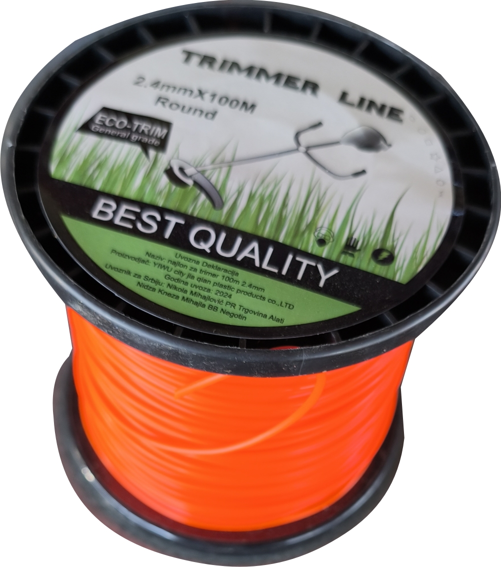 Najlon za trimer 2.4mm 100m